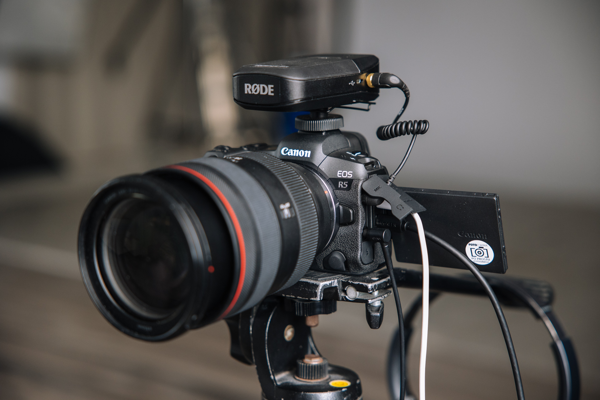 Canon EOS R5 potrafi nagrywać wideo w rozdzielczości aż 8K. Fot. KB.