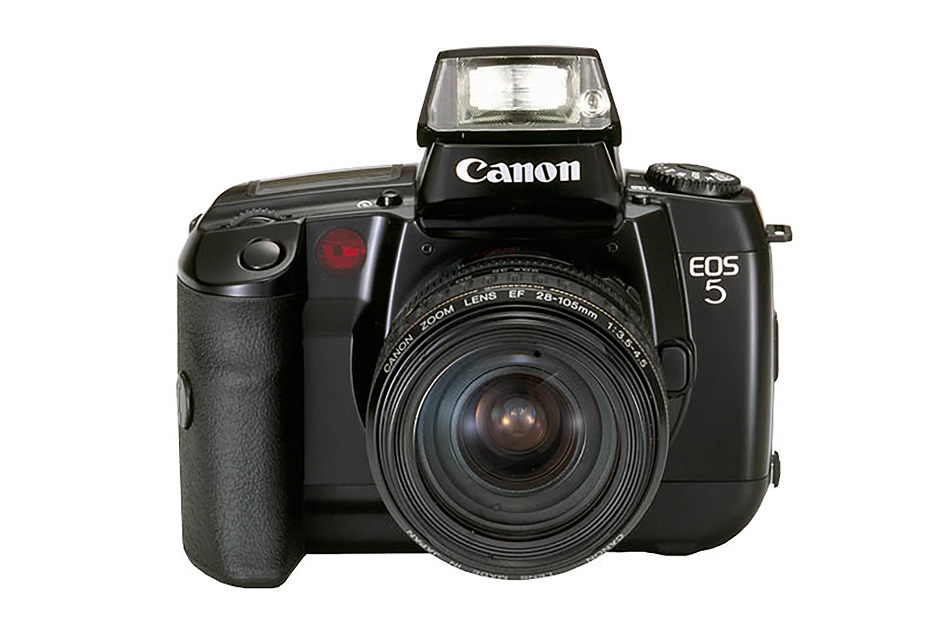 Canon EOS 5 była pierwszą lustrzanką z funkcją Eye Control AF.